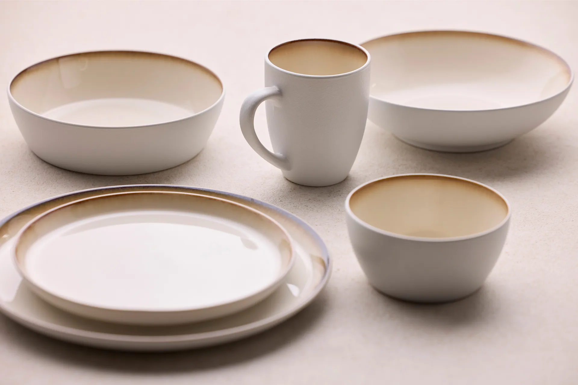 Bitz soup 碗 Ø 18 cm, 白色-奶油色 白色 Bitz