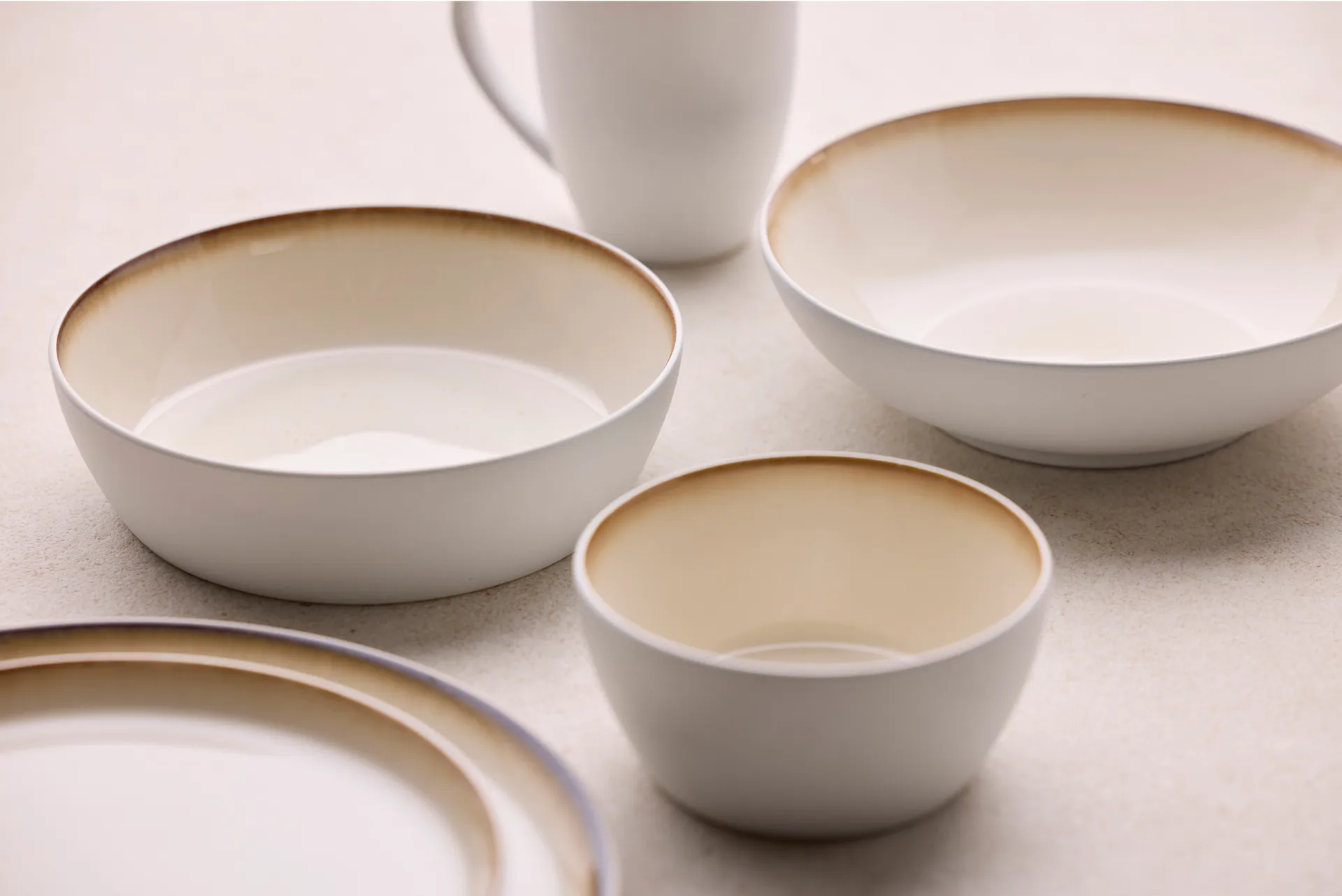 Bitz soup 碗 Ø 18 cm, 白色-奶油色 白色 Bitz