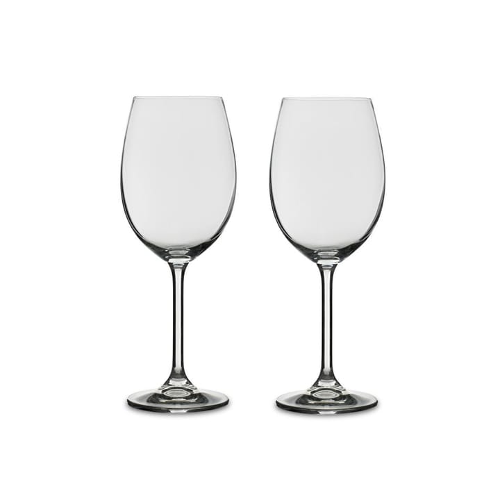 Bitz white 红酒杯 45 cl 2 st - Clear glass - Bitz