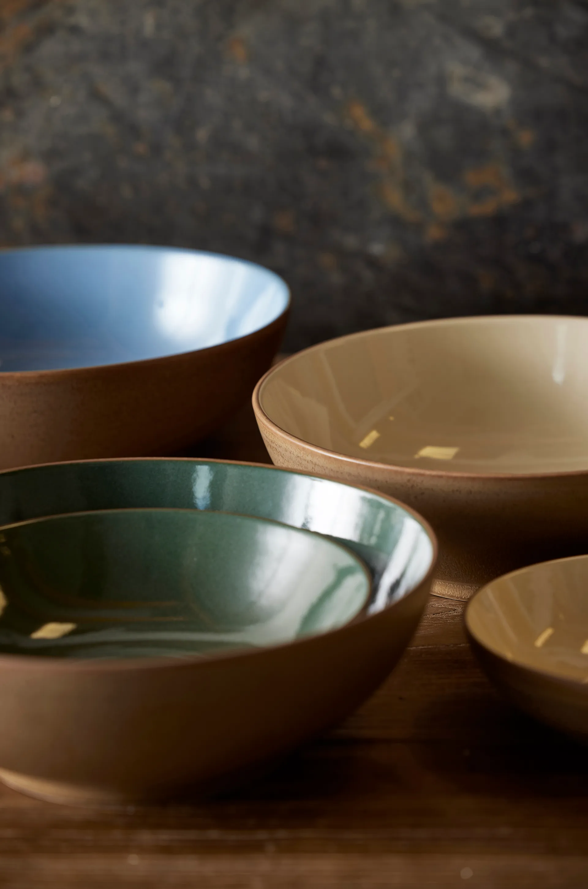 Bitz Wood pasta 碗  Ø20 cm, Wood-沙色 Bitz