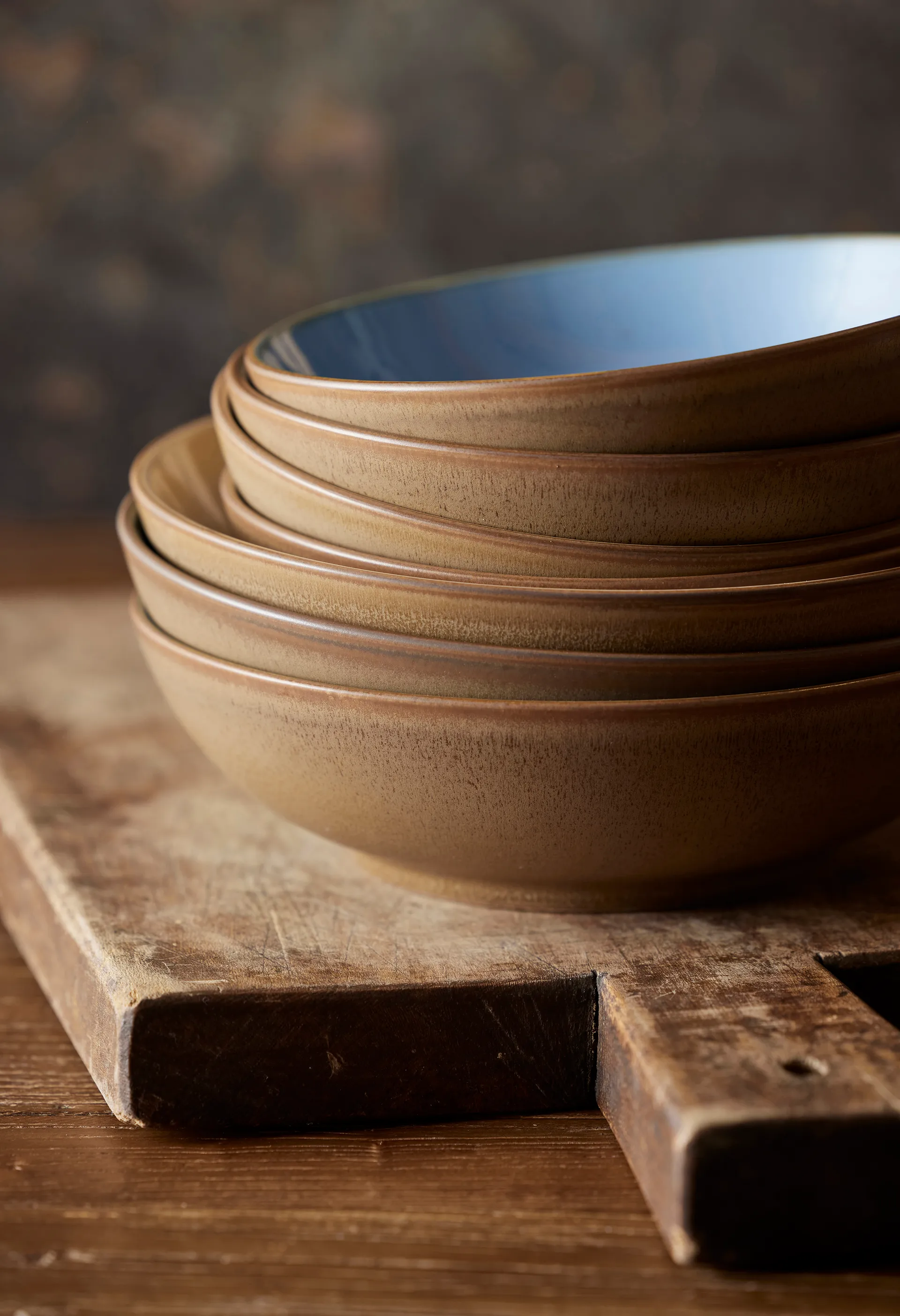 Bitz Wood pasta 碗  Ø20 cm, Wood-ocean Bitz