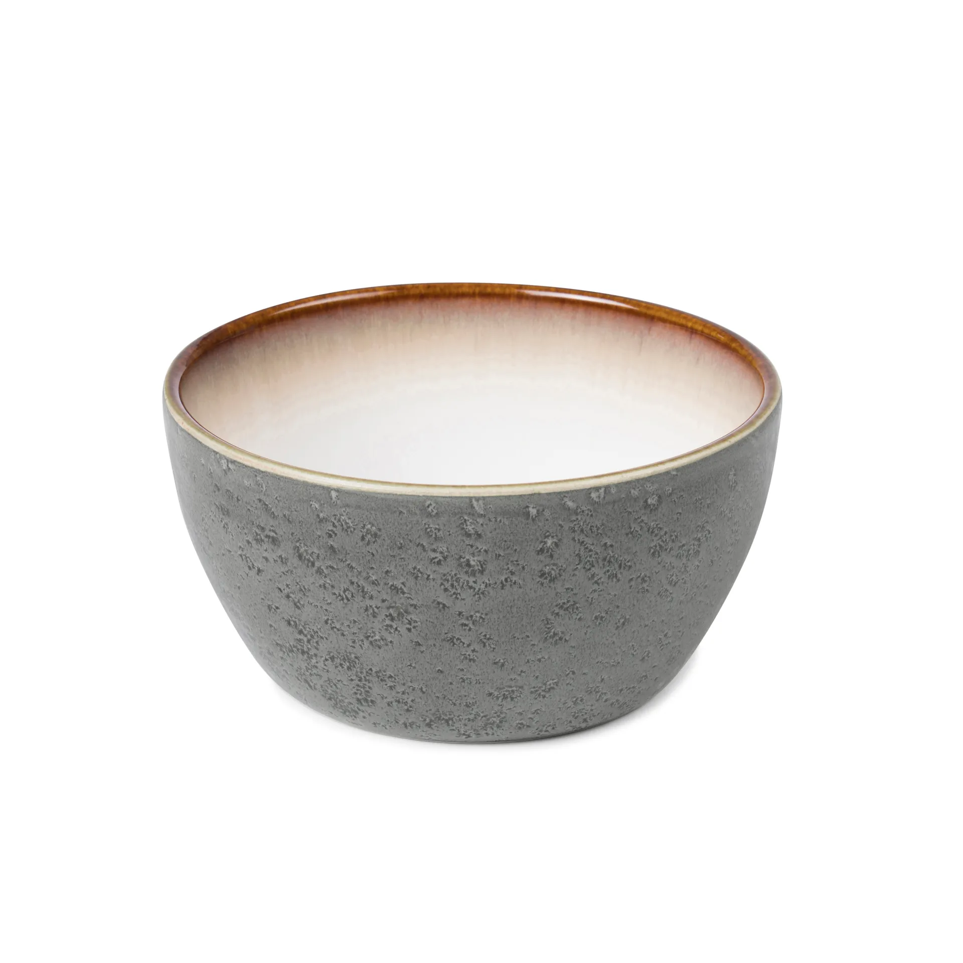 Bitz灰色碗直径12cm, 灰奶油拼色 Bitz