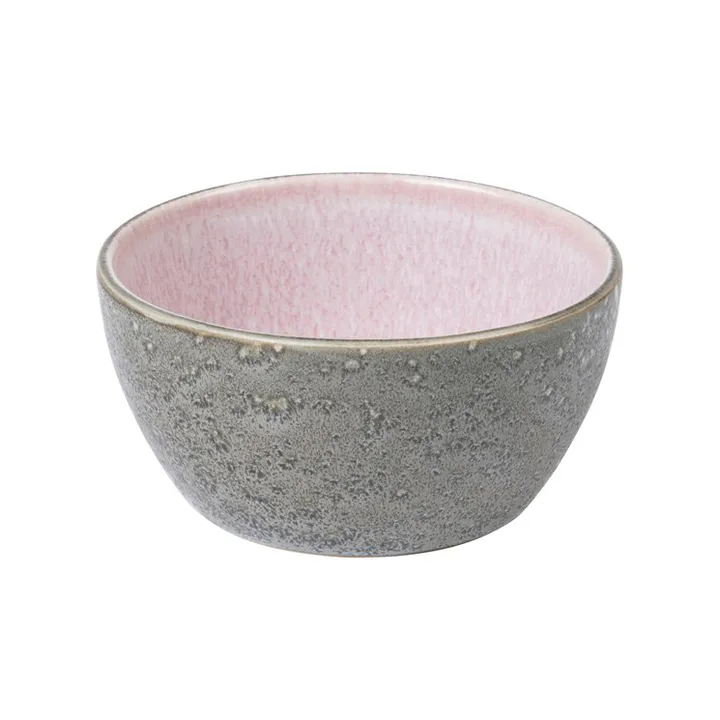Bitz灰色碗直径12cm - 灰色_粉色 - Bitz