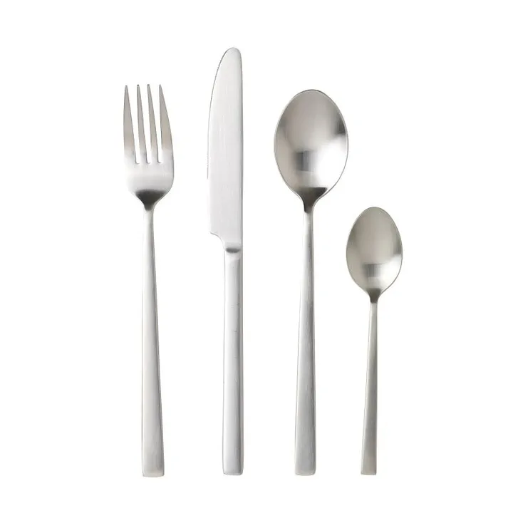 Bitz餐具16件套 - 不锈钢 - Bitz