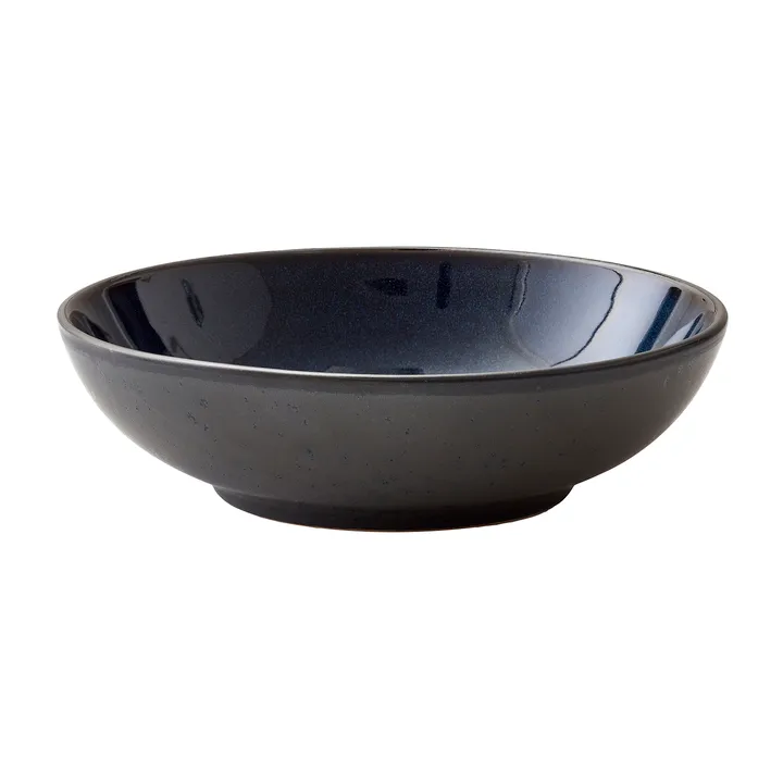 Bitz黑色意面碗直径20cm - 黑色_深蓝色 - Bitz