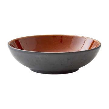 Bitz黑色意面碗直径20cm - 黑色_琥珀色 - Bitz