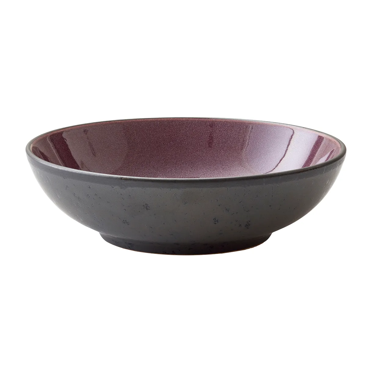 Bitz黑色意面碗直径20cm, 黑色_紫色 Bitz