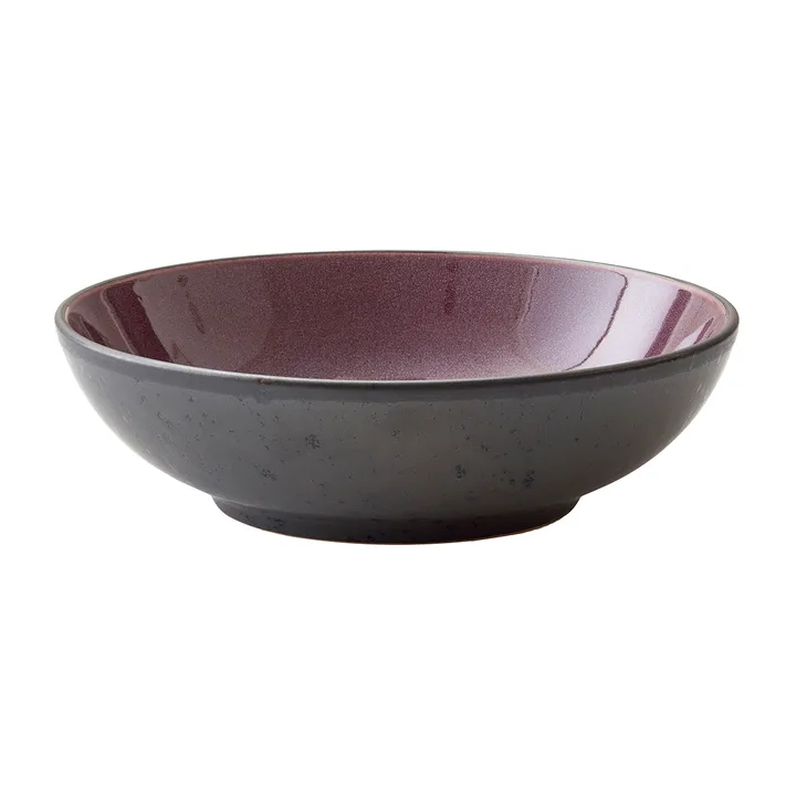 Bitz黑色意面碗直径20cm - 黑色_紫色 - Bitz
