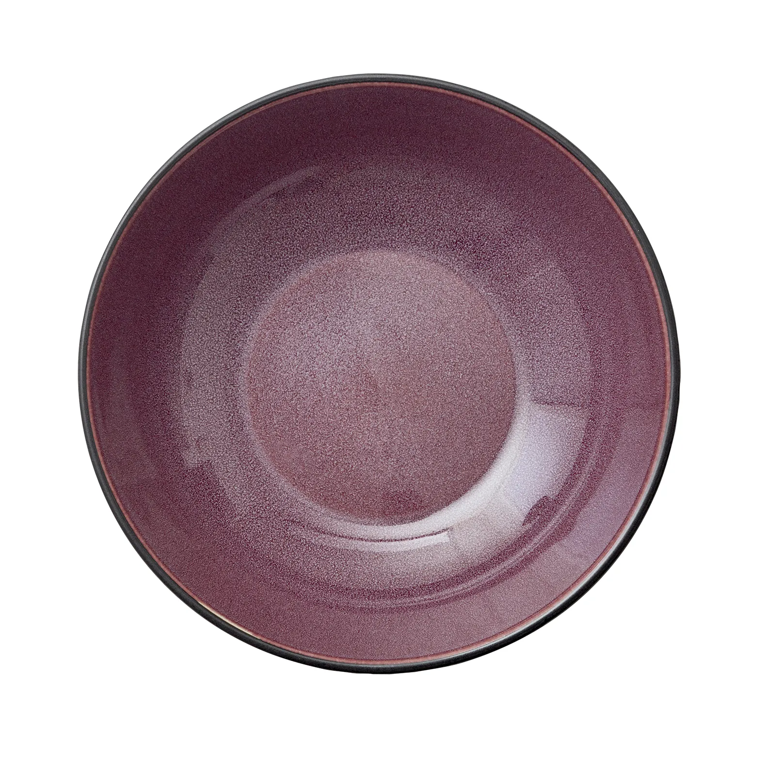 Bitz黑色意面碗直径20cm, 黑色_紫色 Bitz