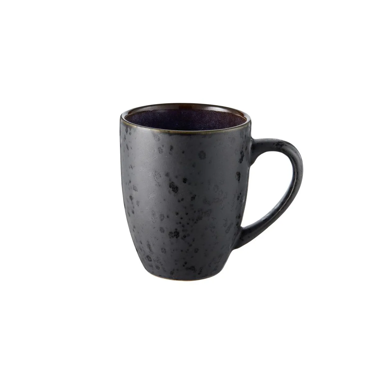 Bitz黑色马克杯300ml, 黑色_深蓝色 Bitz