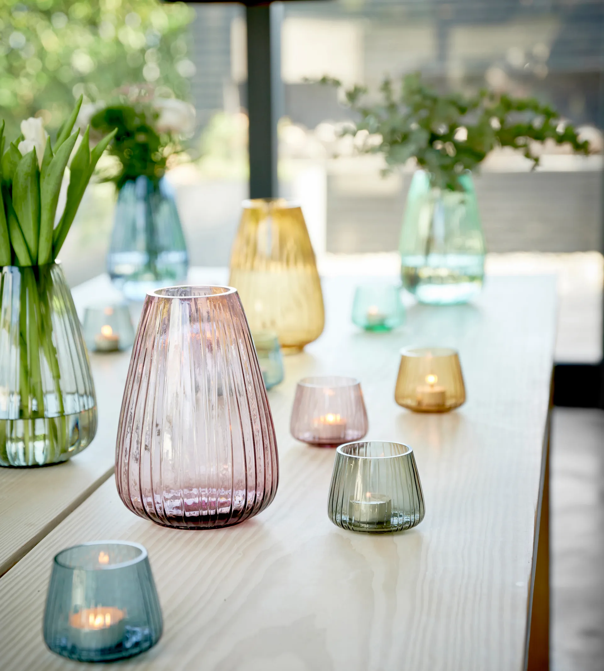 Kusintha 花瓶 22 cm, 绿色 Bitz