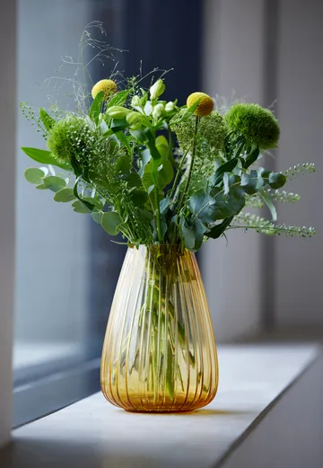 Kusintha 花瓶22cm - Amber - Bitz