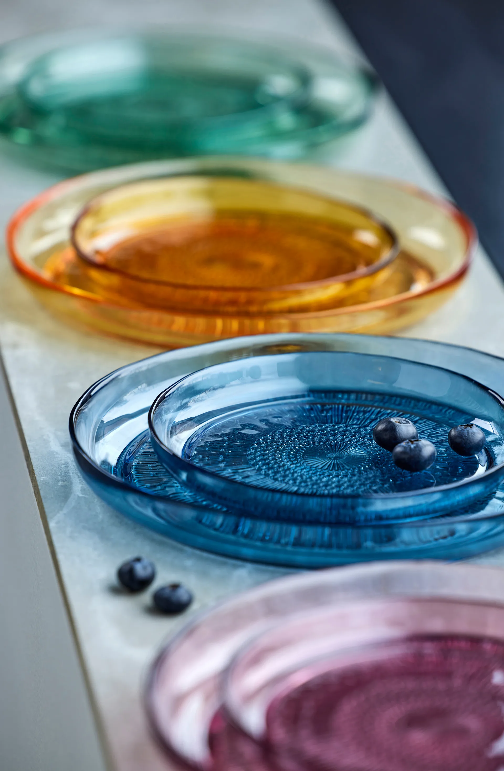 Kusintha 盘子 Ø25 cm, Amber Bitz