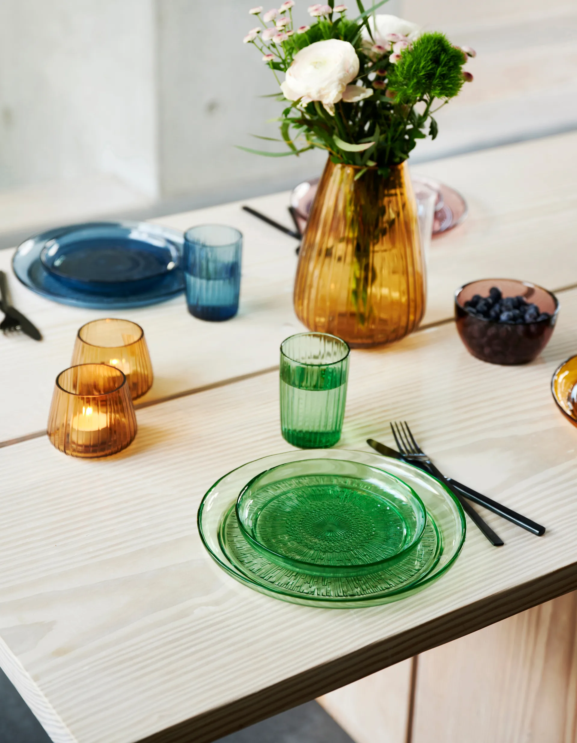 Kusintha 盘子 Ø25 cm, 绿色 Bitz