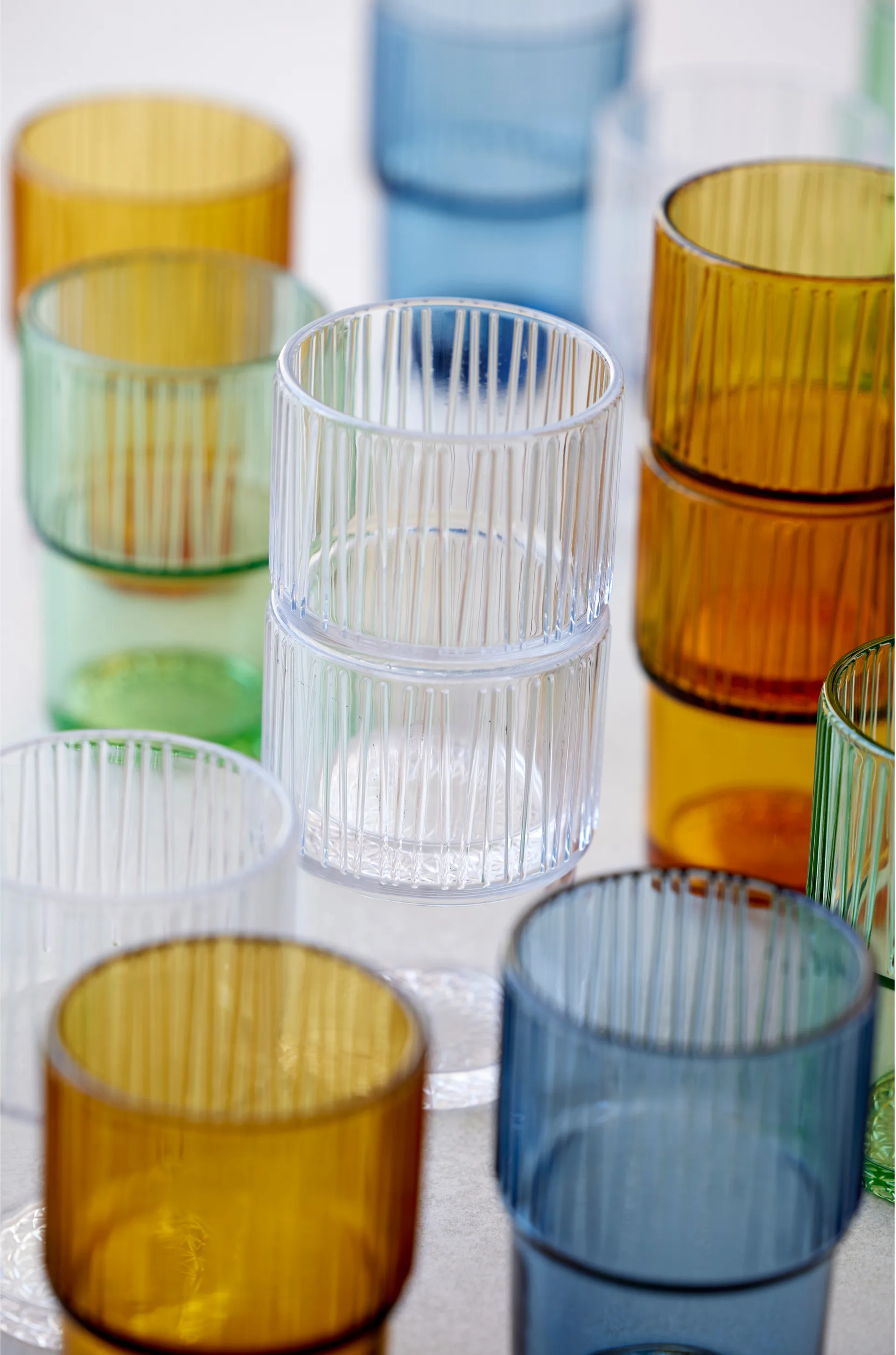 Kusintha café 玻璃 38 cl 四件套装, 透明 Bitz