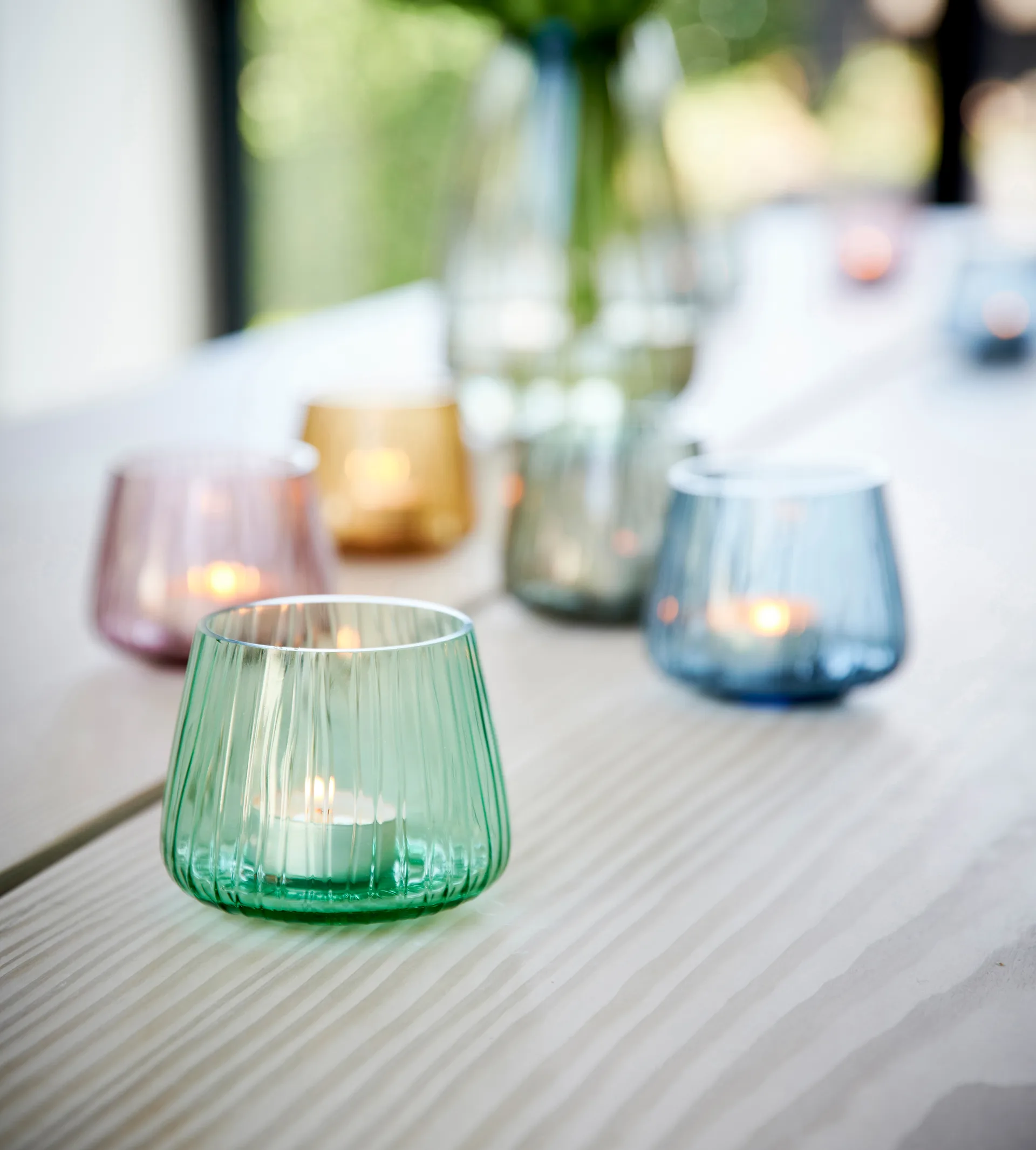 Kusintha tea light holder 7.5 cm 两件套装, Amber Bitz