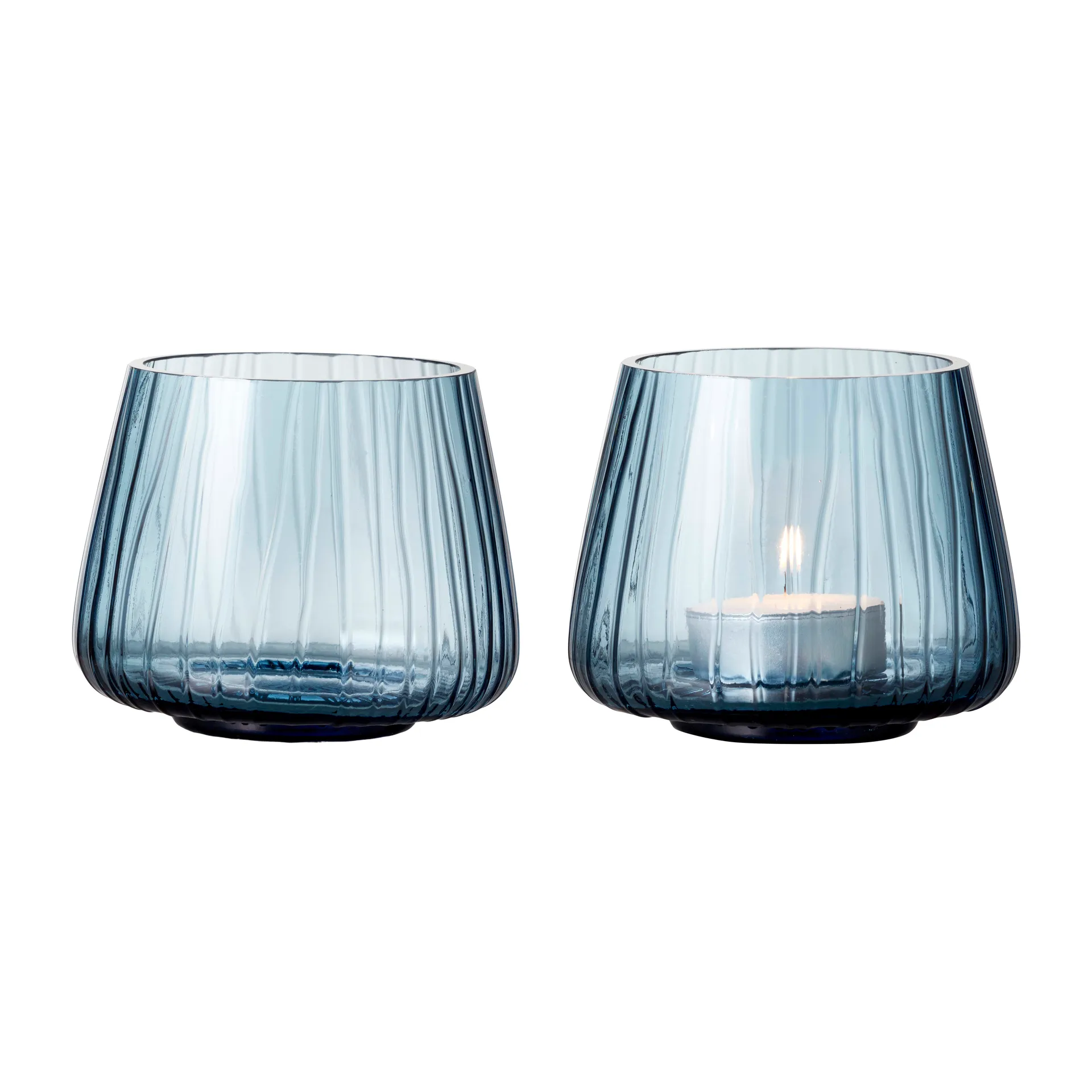 Kusintha tea light holder 7.5 cm 两件套装, 蓝色 Bitz