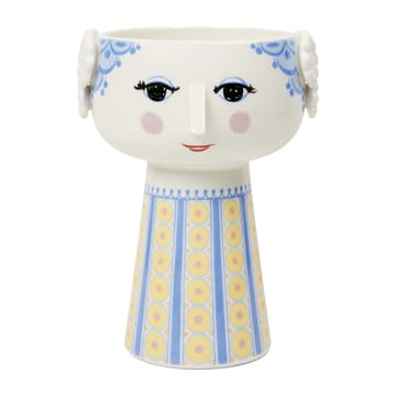 Eva 花瓶 12.5 cm - 蓝色-蓝色 - Bjørn Wiinblad