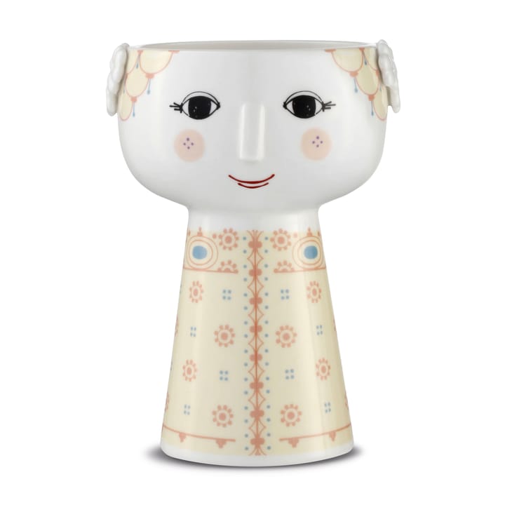 Eva 花瓶 15 cm - Soft 黄色 - Bjørn Wiinblad
