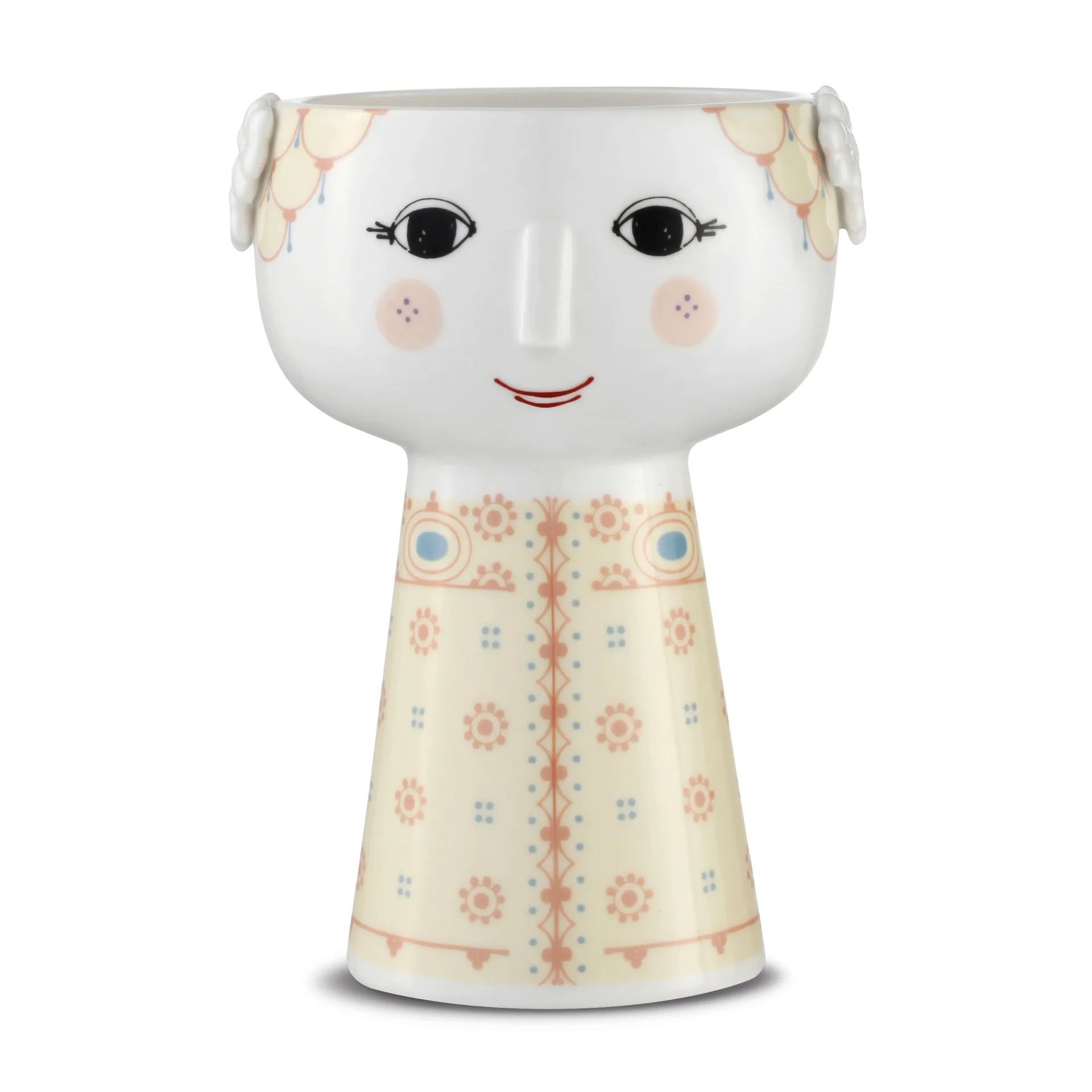 Eva 花瓶 15cm, Soft 黄色 Bjørn Wiinblad