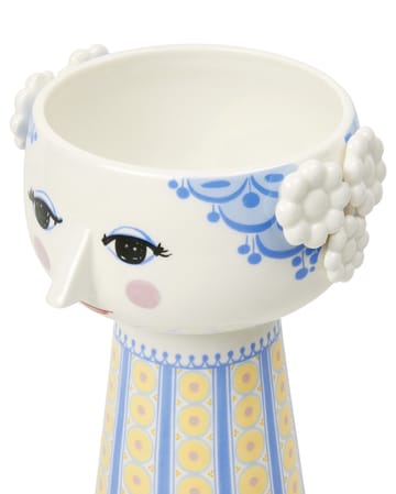 Eva 花瓶 18.5 cm - 蓝色-蓝色 - Bjørn Wiinblad