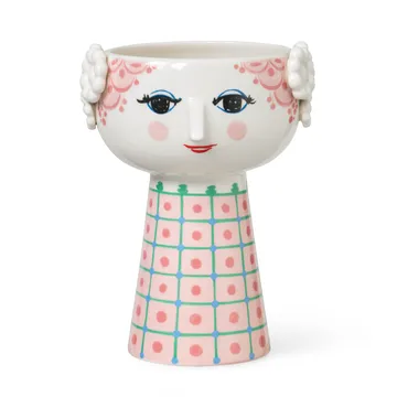 Eva 花瓶 18.5 cm - 粉色 - Bjørn Wiinblad