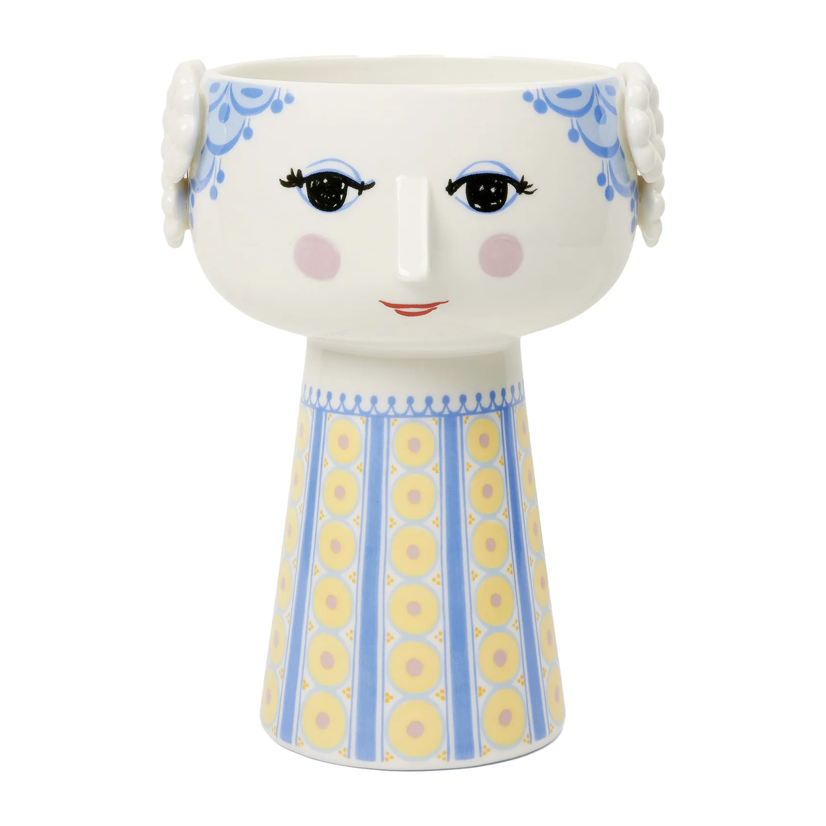 Eva 花瓶 18.5cm, 双蓝色 Bjørn Wiinblad