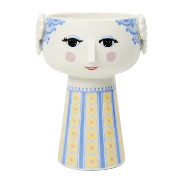 Eva 花瓶 18.5cm - 双蓝色 - Bjørn Wiinblad