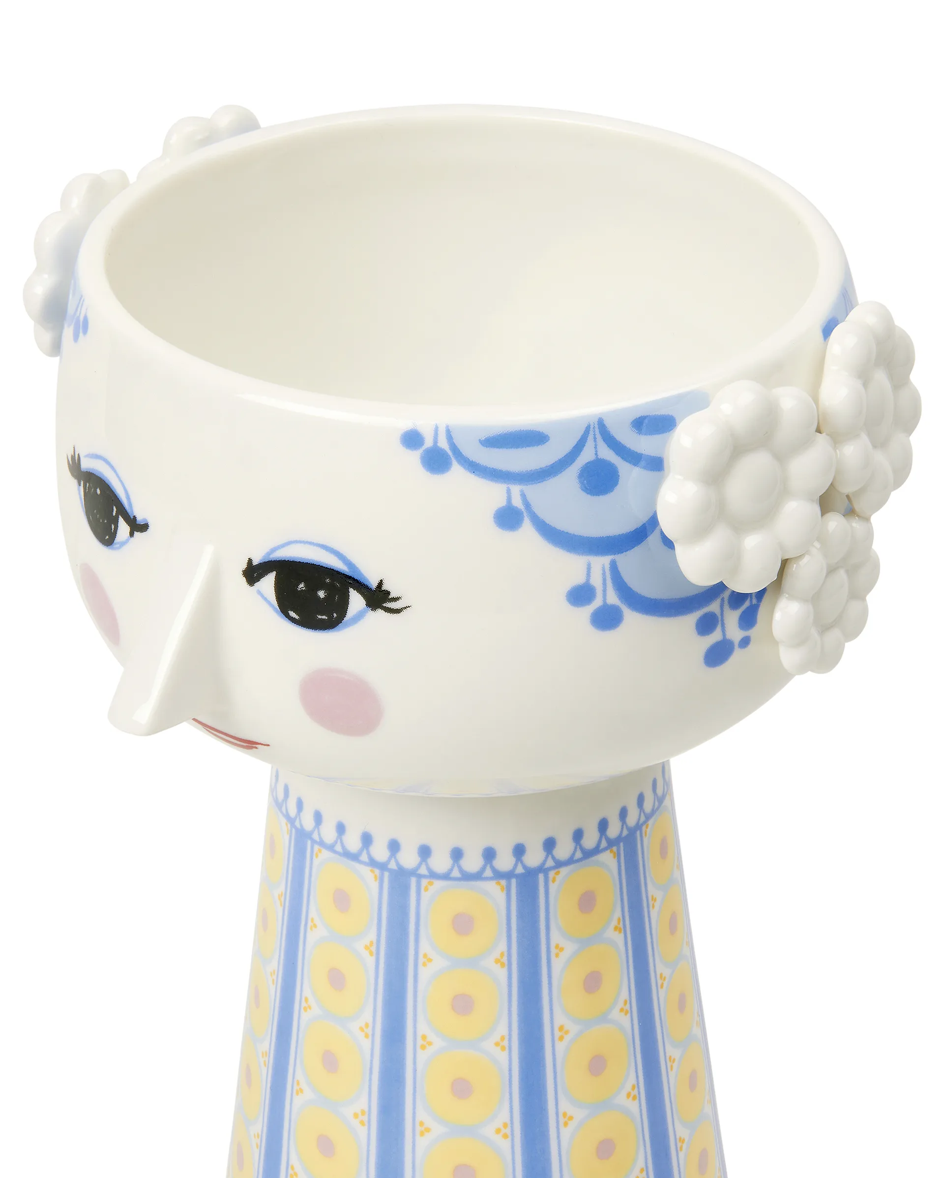 Eva 花瓶 18.5cm, 双蓝色 Bjørn Wiinblad