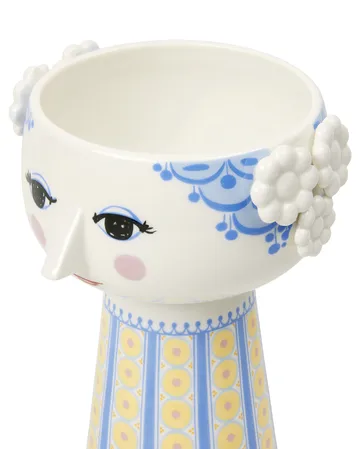 Eva 花瓶 18.5cm - 双蓝色 - Bjørn Wiinblad