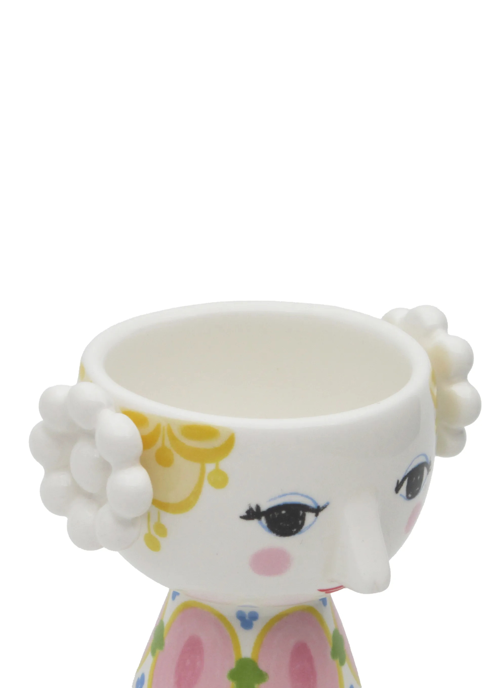 Eva 烛台Ø6.5cm 2件装, 黄色_薰衣草色 Bjørn Wiinblad