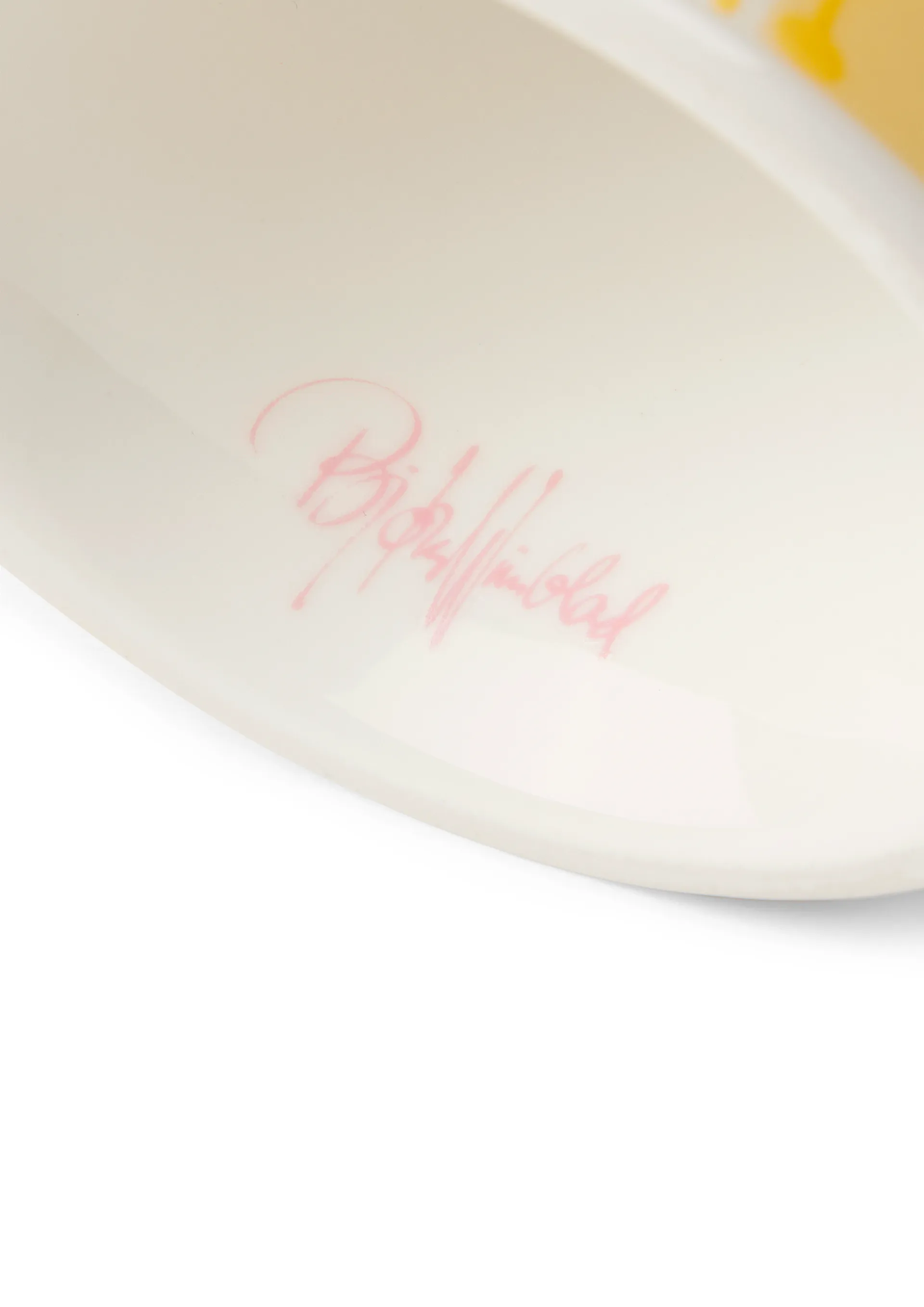 Eva 烛台Ø6.5cm 2件装, 黄色_薰衣草色 Bjørn Wiinblad
