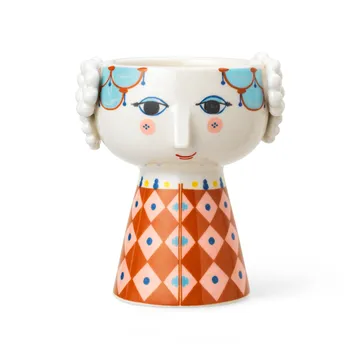 Eva 烛台 9,5 cm - Terrakotta - Bjørn Wiinblad