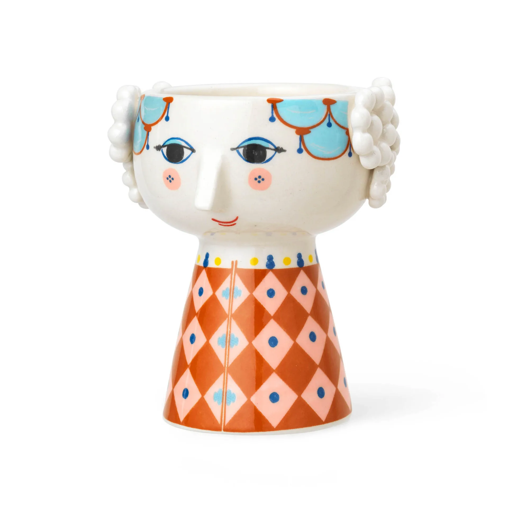 Eva 烛台 9,5 cm, Terrakotta Bjørn Wiinblad