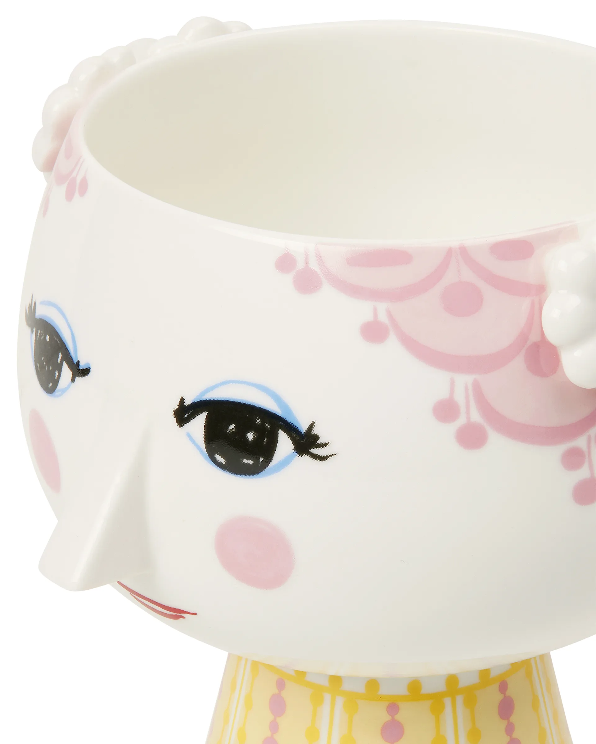 Eva 花盆 on foot Ø 15.5 cm, 粉色 Bjørn Wiinblad