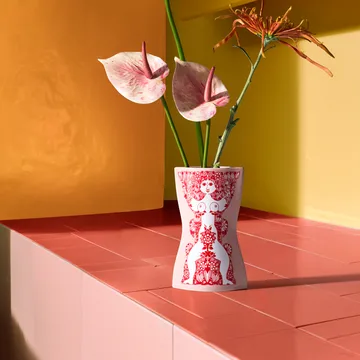 Nina 花瓶 - 粉红色_16.5cm - Bjørn Wiinblad