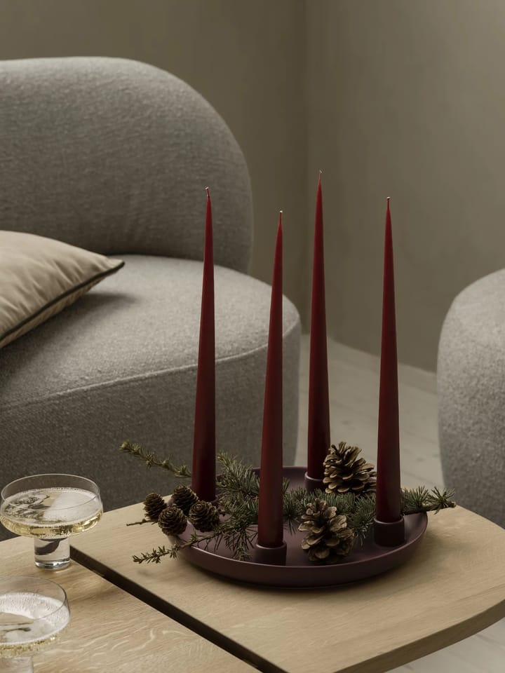 ADVENT 烛台 Ø27 cm, Port blomus