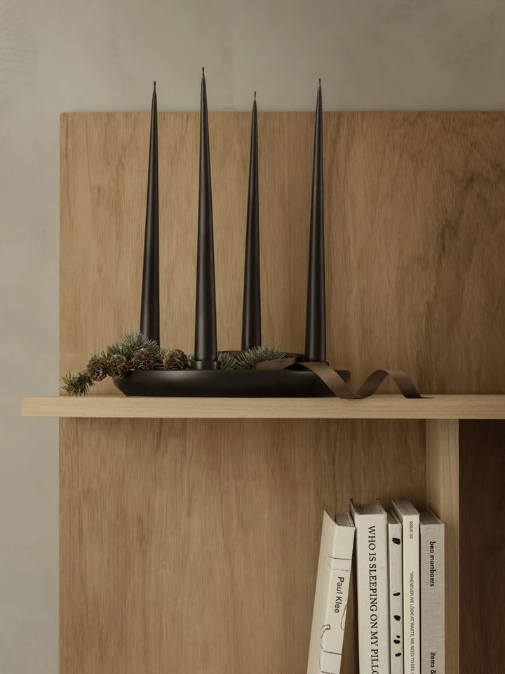 ADVENT 烛台 Ø27 cm, 黑色 blomus