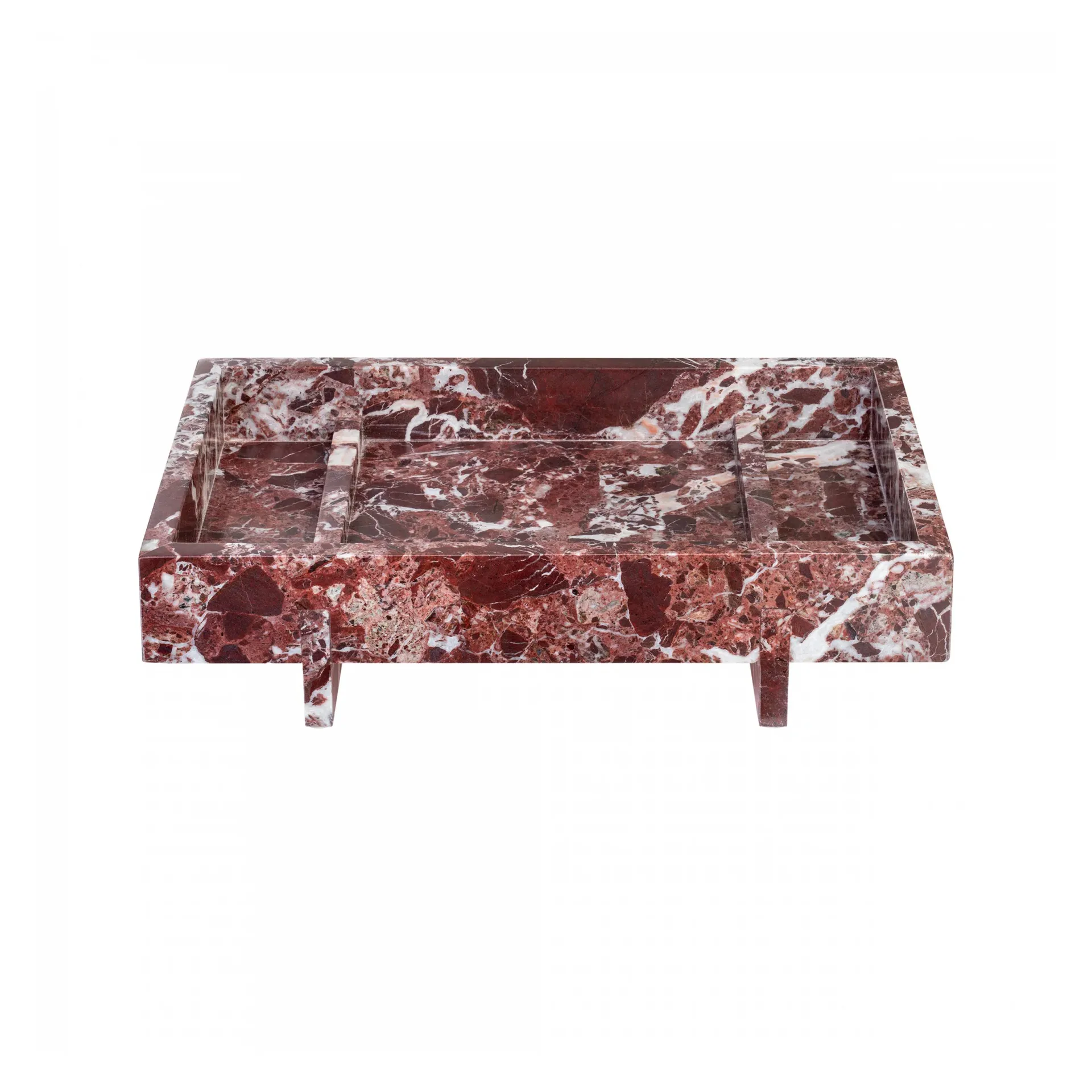 Alegto 托盘 marble 18x30 cm, Cedar wood blomus