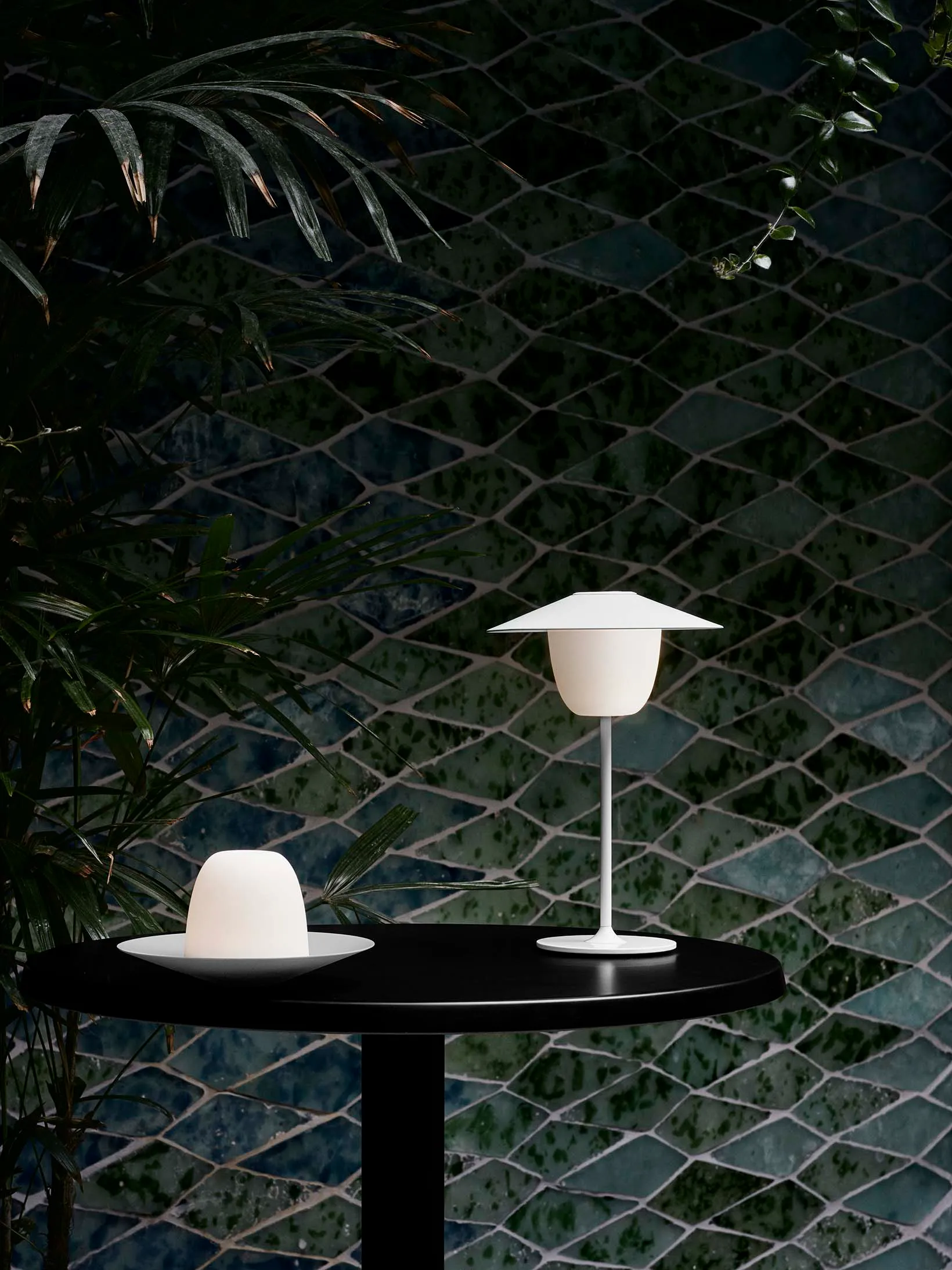 Ani mobile LED-灯 33 cm, 白色 blomus