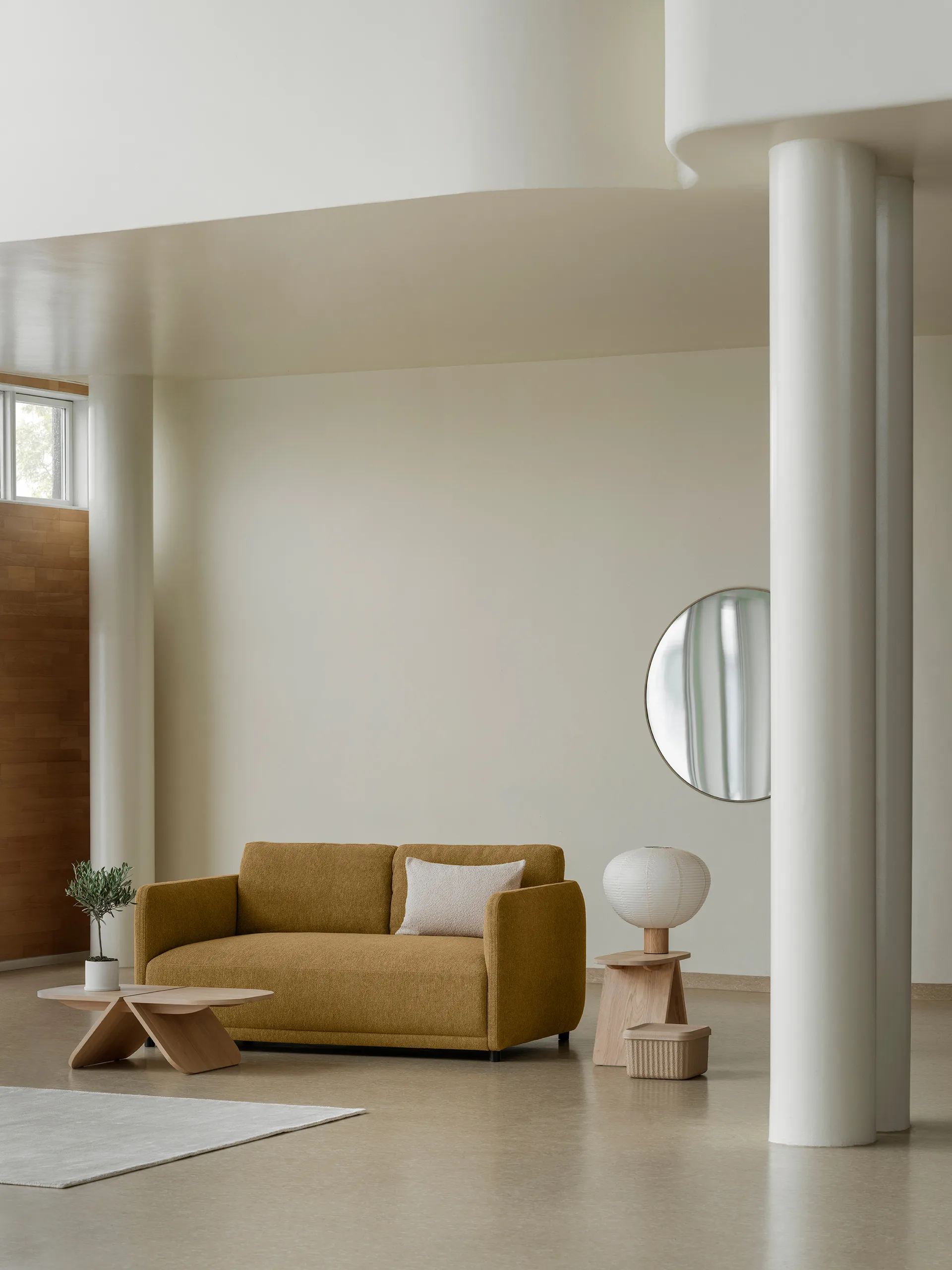 Avio 咖啡桌 31x100x54 cm, 自然木色 blomus