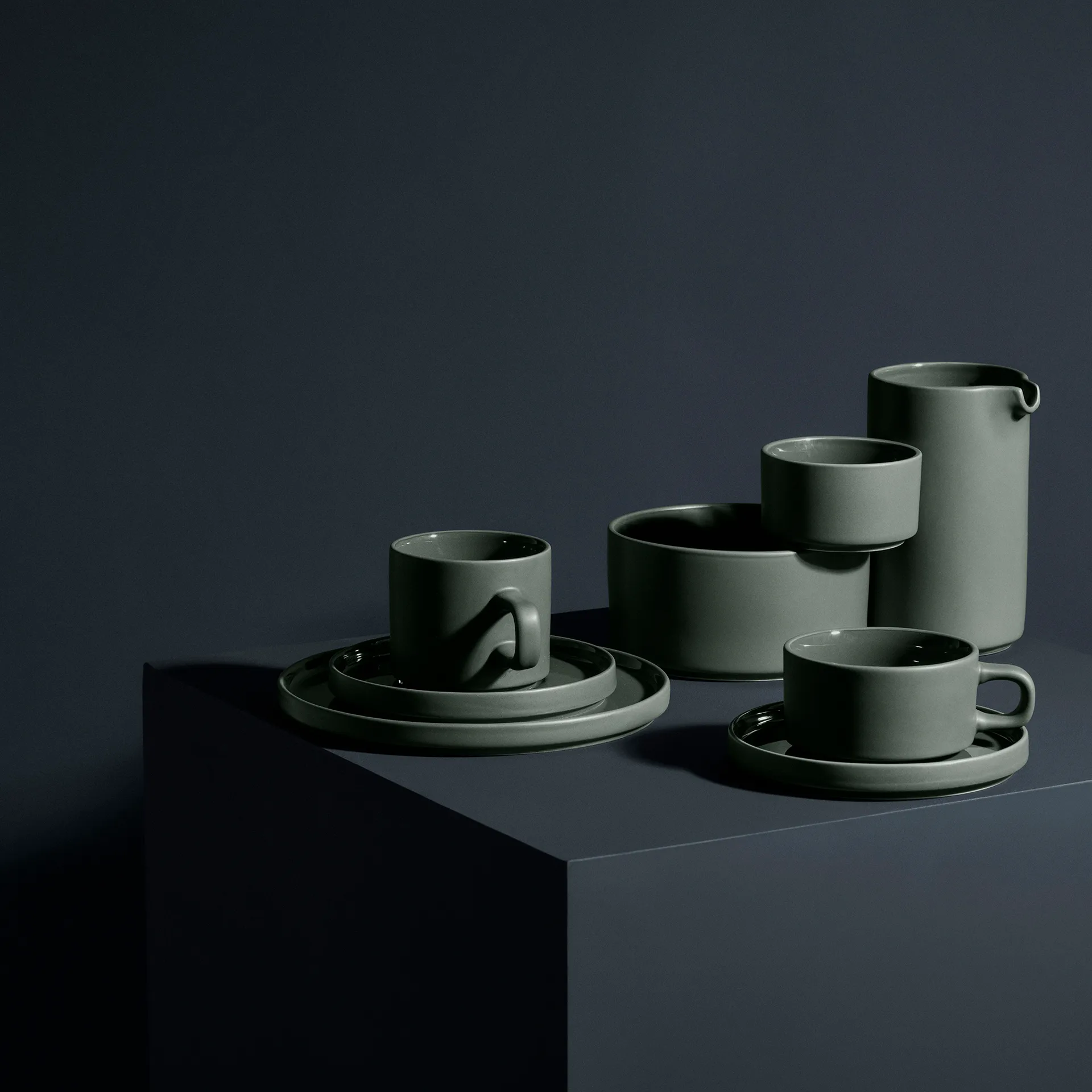 blomus Pilar系列14cm陶瓷餐碗, Pewter blomus