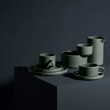 blomus Pilar系列14cm陶瓷餐碗 - Pewter - blomus
