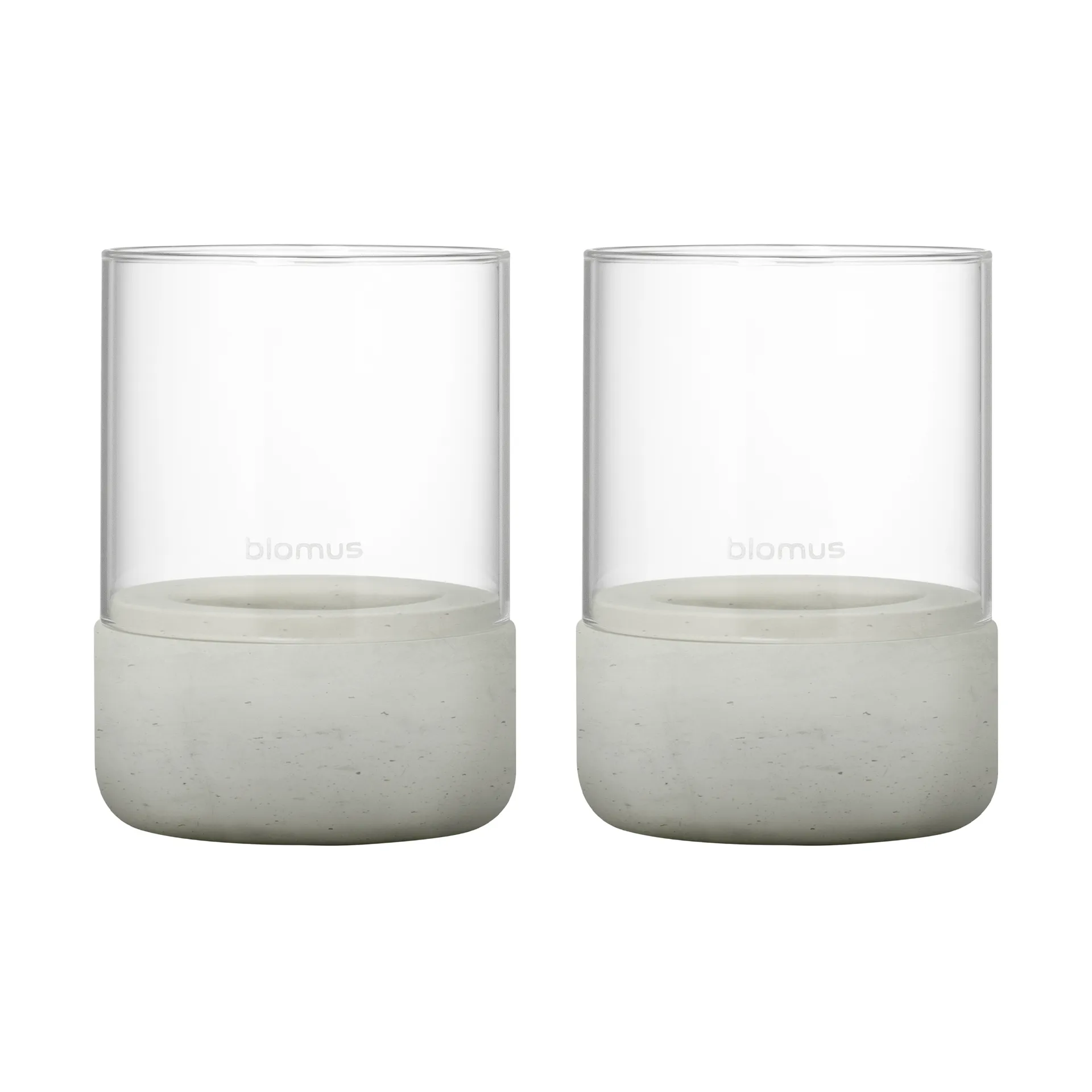 Calma 烛台直径7cm2件装, 浅灰色 blomus
