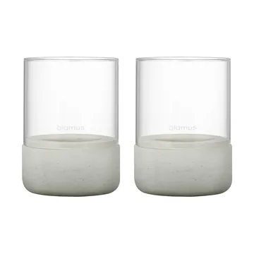 Calma 烛台直径7cm2件装 - 浅灰色 - blomus