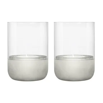 Calma 烛台直径7cm2件装 - 浅灰色 - blomus