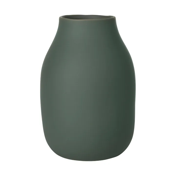 Colora 花瓶 大号 20cm - 龙舌兰绿 - blomus