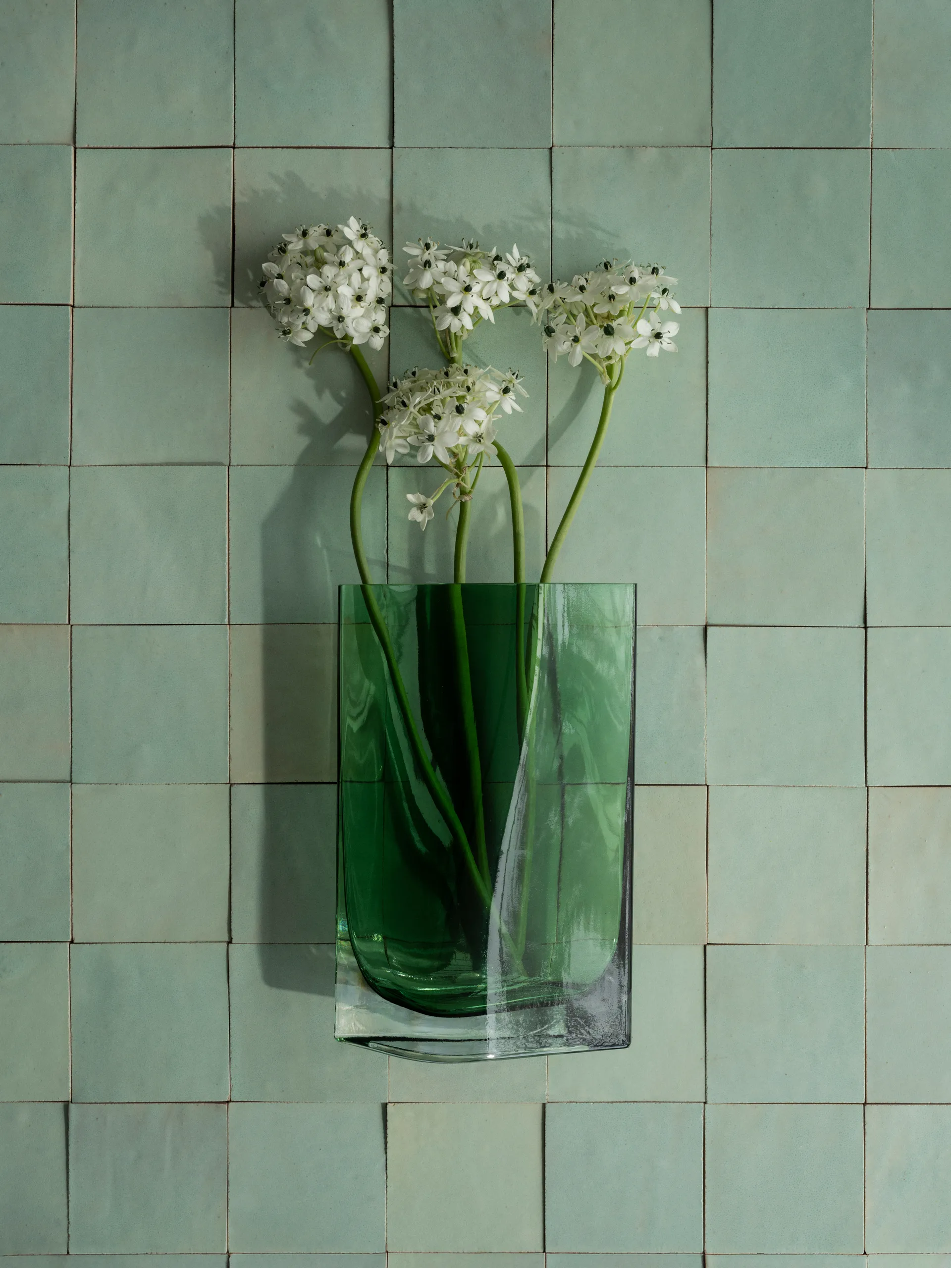 Duasis 花瓶, 龙舌兰绿_28cm blomus
