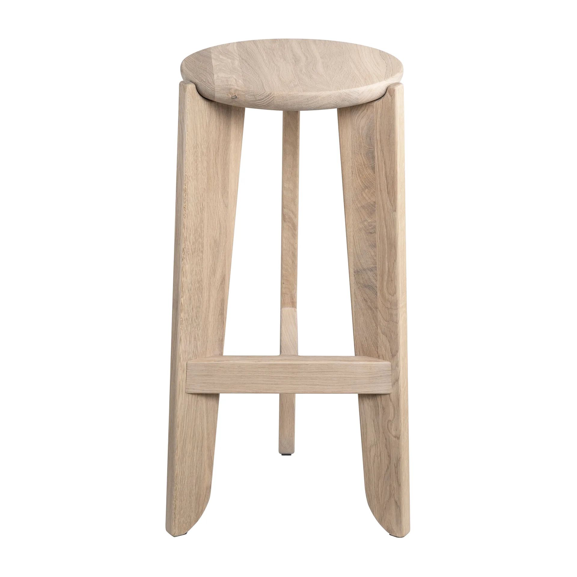 Eli barstool 75 cm 凳子, Oak blomus