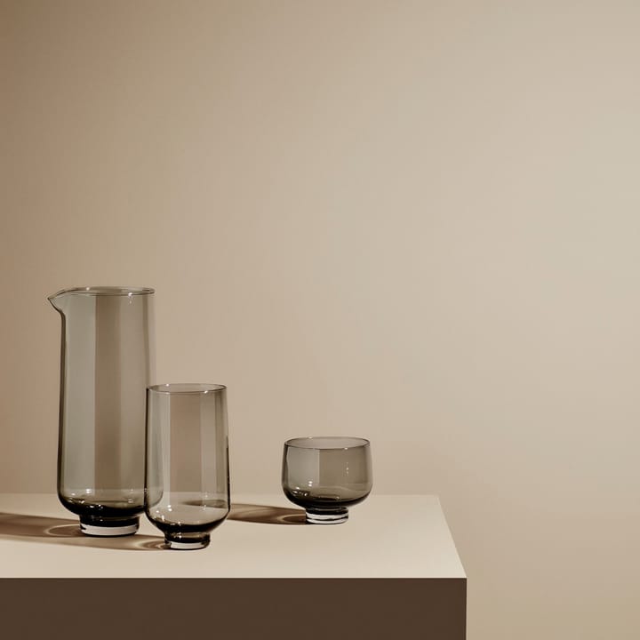 Flow tumbler glass 22 cl 两件套装, Smoke blomus